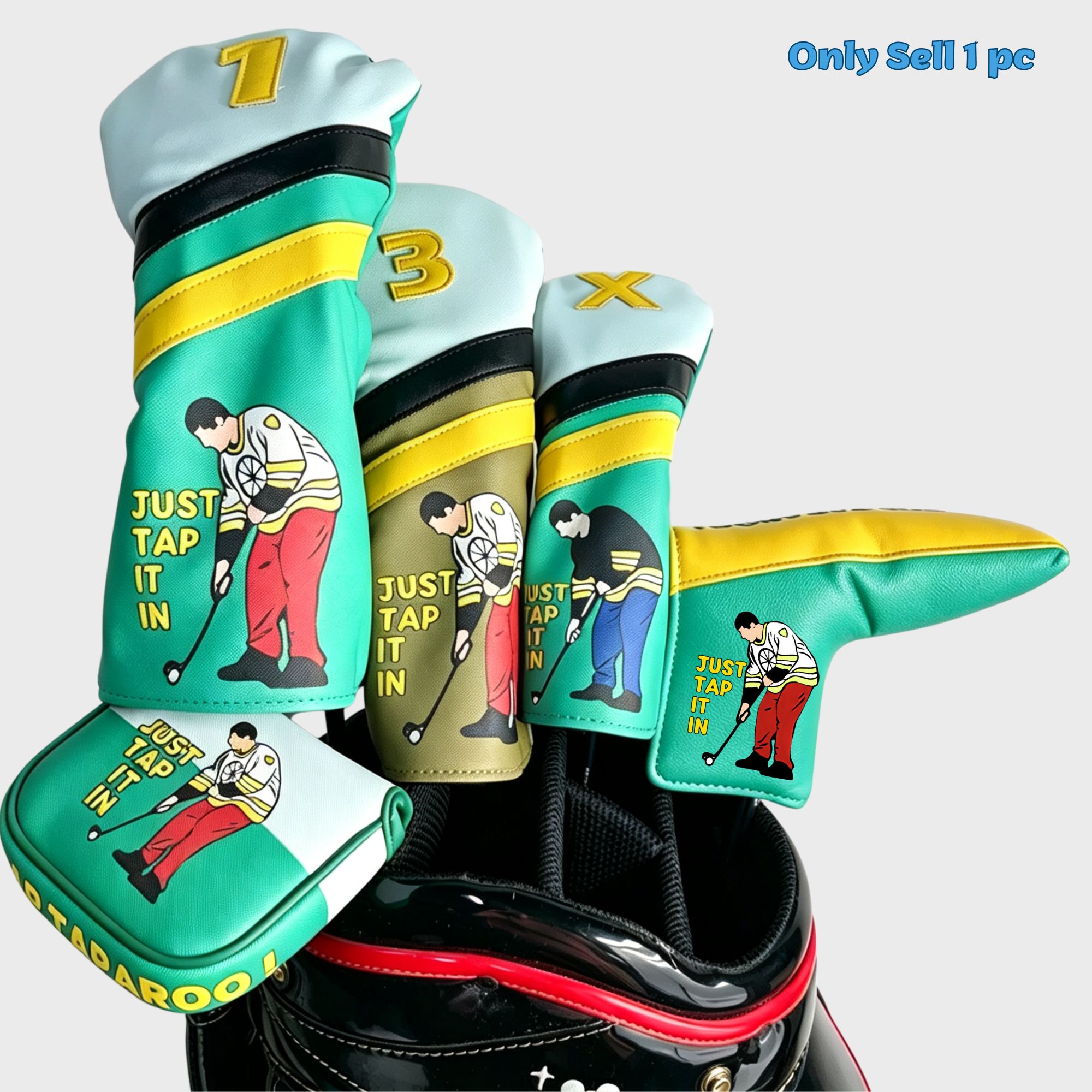 Putter Mallet Blade - Чехлы для клюшек для гольфа Happy