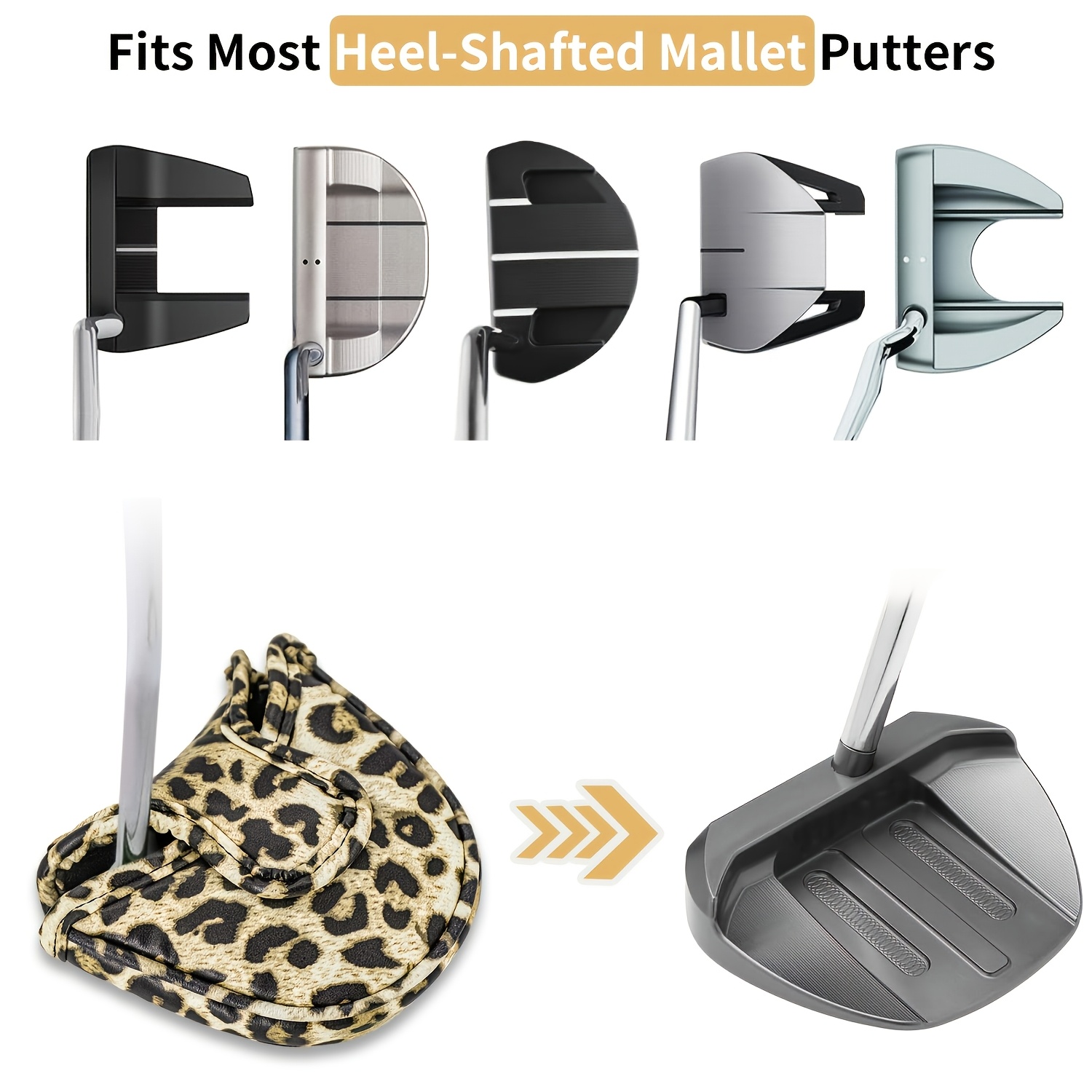 1 шт. чехол для головки клюшки – обзор и цена Putter Mallet Blade