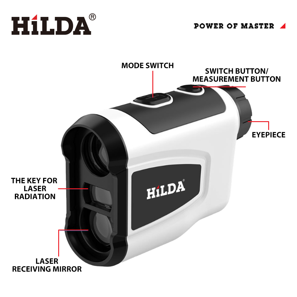 Лазерный дальномер HILDA 800M  – обзор и цена Rangefinder Laser Golf