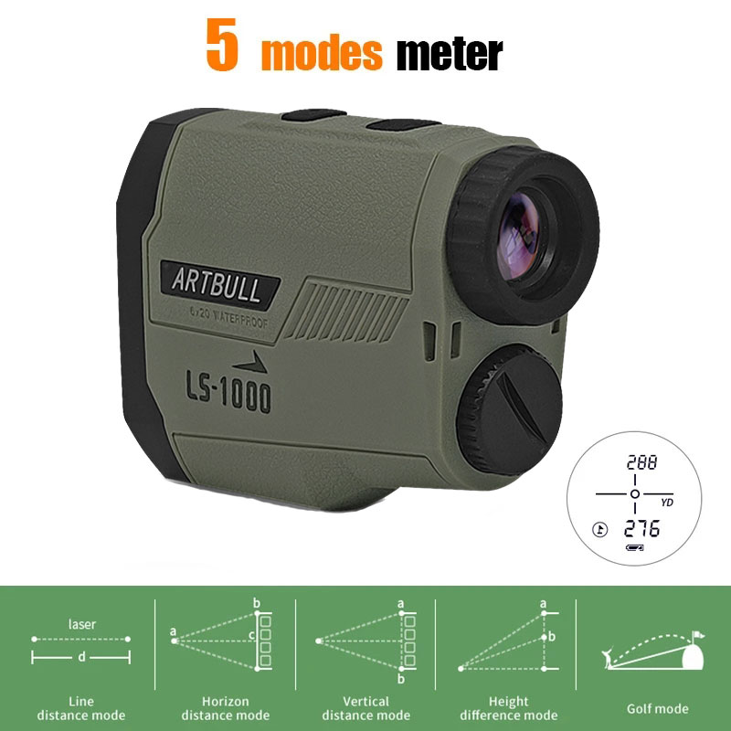 ARTBULL лазерный дальномер для – обзор и цена Rangefinder Laser Golf