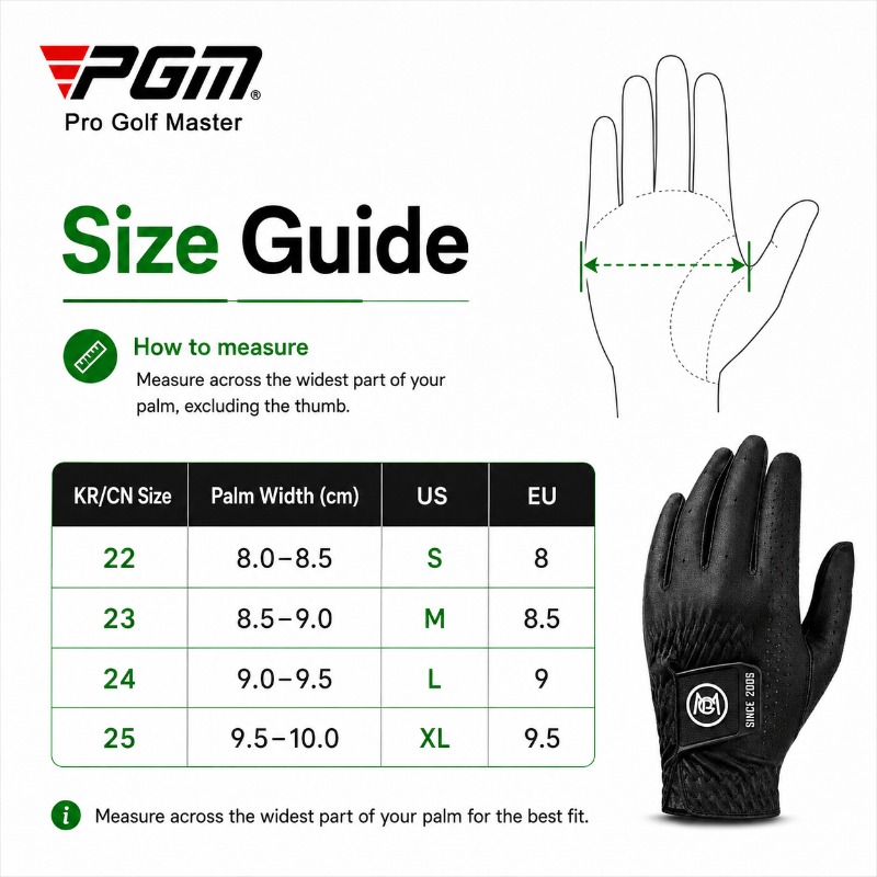 Мужская перчатка для гольфа PG – обзор и цена Golf Glove Cadet